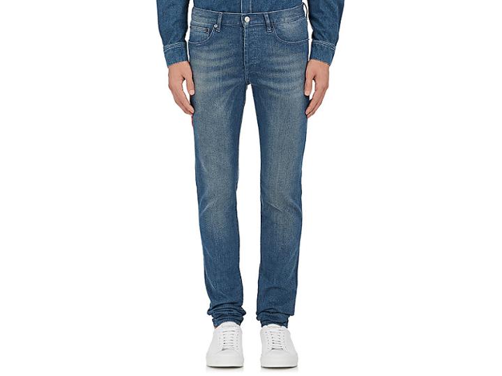 Givenchy Men's Star-appliqud Skinny Jeans