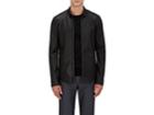 Giorgio Armani Men's Bonded Leather Shirt Jacket