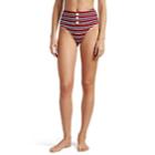 Onia Women's Sam Striped Bikini Bottom