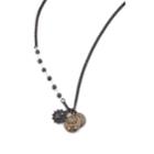Miracle Icons Men's Vintage-icon Beaded Necklace - Gray