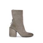 Marsll Women's Suede Ankle Boots - Gray