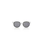 Matsuda Men's Sterling Silver Round Sunglasses