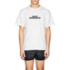 Satisfy Men's Stay Possessed Distressed Cotton T-shirt-white