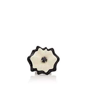 Sabbadini Women's Layered Flower Ring - Silver