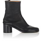 Maison Margiela Men's Tabi Leather Ankle Boots-black