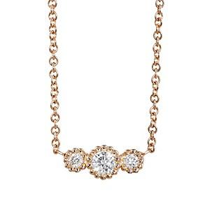 Sara Weinstock Women's Floret Necklace-rose Gold