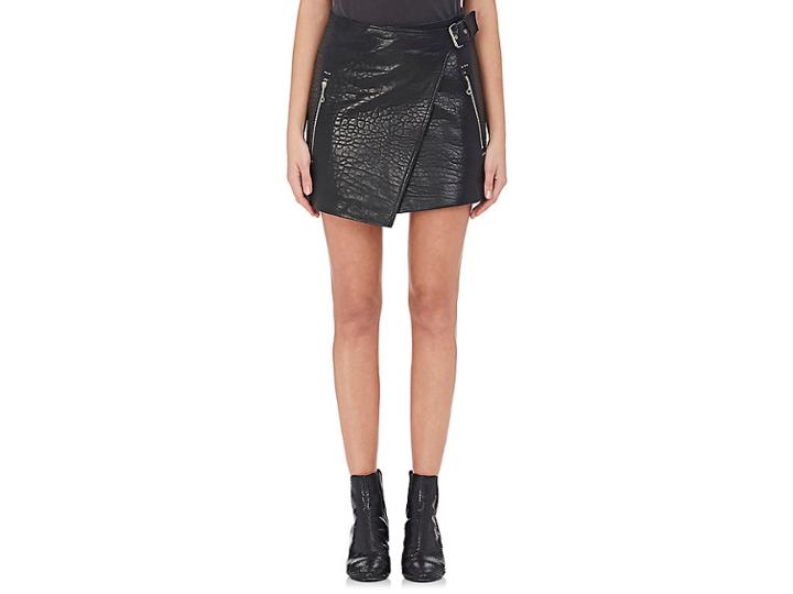 Isabel Marant Women's Kakili Leather Miniskirt