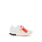 Off-white C/o Virgil Abloh Off - White C/o Virgil Abloh Women's Suede & Leather Sneakers - White