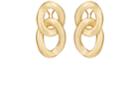Goossens Paris Women's Fixed-oval-link Clip-on Earrings