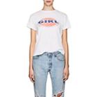 Re/done Women's The Classic Cotton Crop T-shirt - White