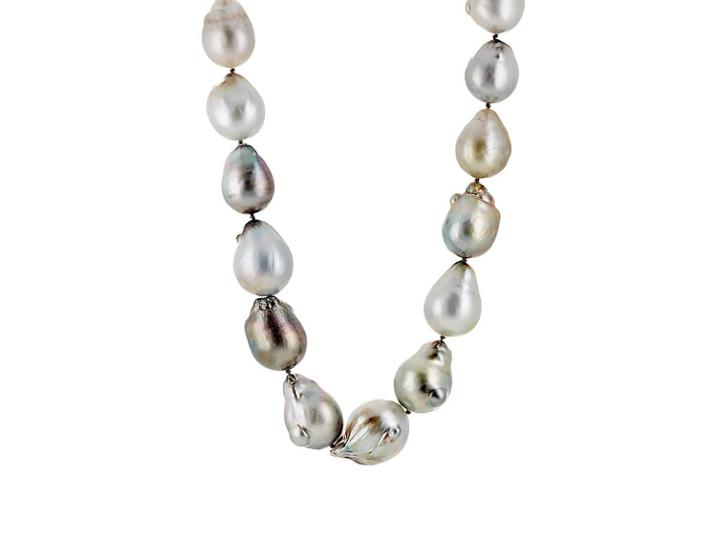 Linda Lee Johnson Women's Baroque Pearl Necklace