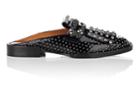 Robert Clergerie Women's Youla Studded Leather Mules