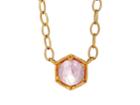 Cathy Waterman Women's Hexagonal Pendant Necklace