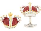 Deakin & Francis Men's Crown Cufflinks