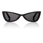 Balenciaga Women's Runway Sunglasses-black