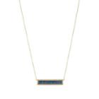Jennifer Meyer Women's Opal & Diamond Bar Pendant Necklace - Blue
