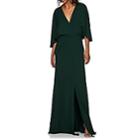 Narciso Rodriguez Women's Crepe Jersey Gown - Emerald