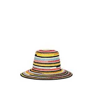 Eugenia Kim Women's Stevie Rainbow-striped Straw Sun Hat