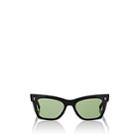Cline Women's Square Sunglasses - Black