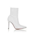 Gianvito Rossi Women's Vinyl Ankle Boots-white