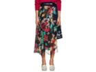 Sacai Women's Floral Gathered Wrap Midi-skirt
