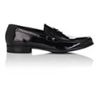 Prada Men's Spazzolato Leather Penny Loafers - Black