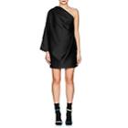 Marc Jacobs Women's Satin One-shoulder Minidress - Black