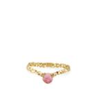 Mahnaz Collection Women's Pink Tourmaline & White Diamond Collar Necklace - Pink
