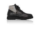 Franceschetti Men's Wedge-sole Leather Boots