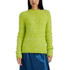 Sies Marjan Women's Leta Iridescent Fuzzy Sweater - Bt. Green