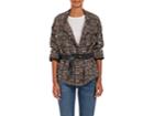 Tomorrowland Women's Cotton-blend Tweed Belted Jacket