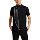 Givenchy Men's Logo-scarf Jersey T-shirt - Black