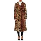 Victoria Beckham Women's Leopard-print Belted Long Coat-leopard