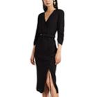 Altuzarra Women's Oriana Puckered Wrap Dress - Black