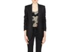 Saint Laurent Women's Striped Wool-blend One-button Blazer