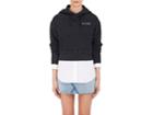 Re/done Women's Cropped Cotton Hoodie