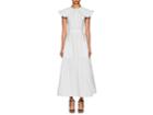 Calvin Klein 205w39nyc Women's Striped Silk-cotton Poplin Prairie Dress