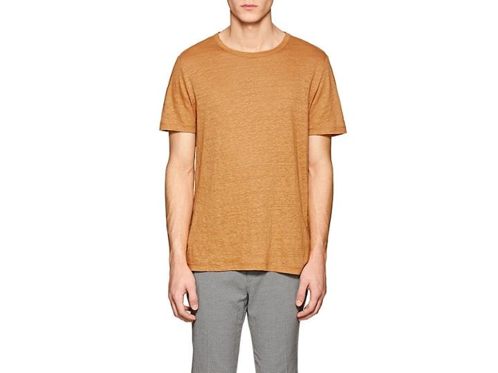 Theory Men's Essential Slub Linen T-shirt