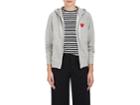 Comme Des Garons Play Women's French Cotton Terry Hoodie