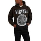 Madeworn Men's Nirvana Cotton-blend Fleece Hoodie - Black
