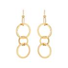 Sylvia Toledano Women's Saturn Long Drop Earrings - Gold