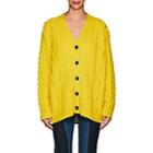 Marc Jacobs Women's Cable-knit Chunky Cardigan-yellow
