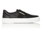 Buscemi Men's 40mm Band Leather Sneakers-black
