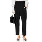 Marc Jacobs Women's Wool Tapered Trousers-black