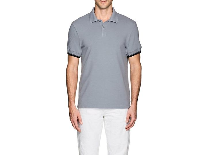James Perse Men's Cotton Piqu Polo Shirt