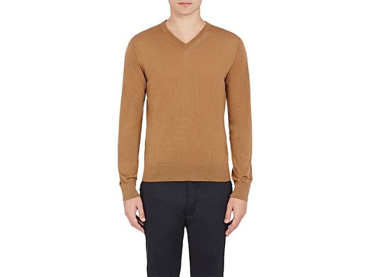 Lanvin Men's Cashmere V-neck Sweater