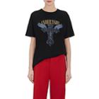 Andersson Bell Women's Graphic Cotton Unisex T-shirt-black