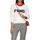 Fendi Women's Fendi Mania Crewneck Sweater-white