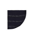 Alexander Olch Men's Textured Striped Silk Pocket Round - Navy