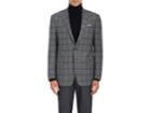 Giorgio Armani Men's Soft Plaid Wool-silk Two-button Sportcoat